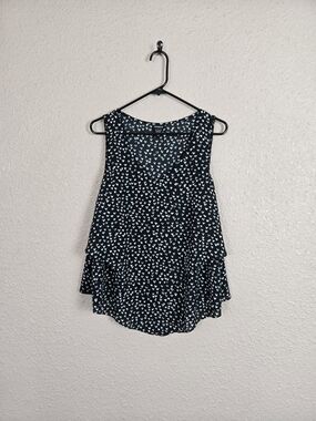 Torrid Black Tiered Sleeveless Blouse Plus Size 16 New #2B2452